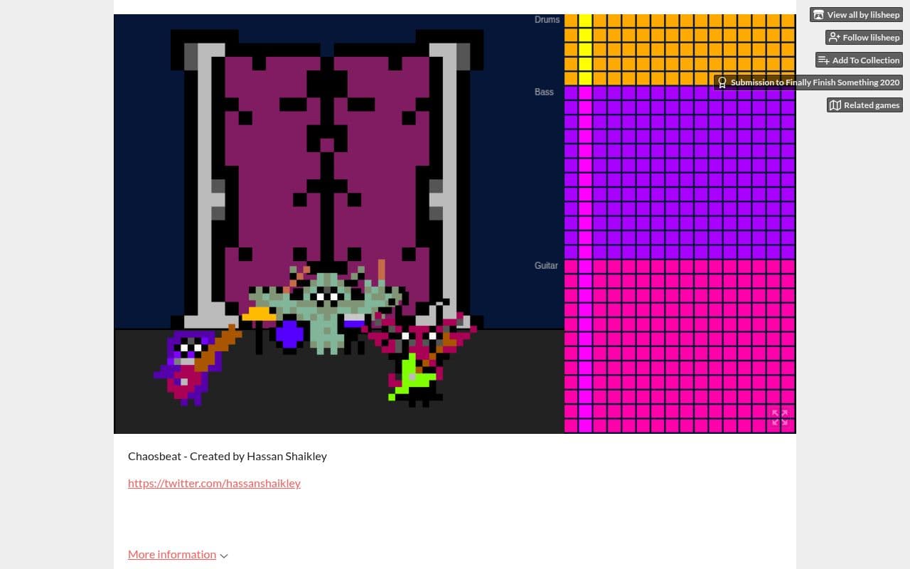 Screenshot of Chaosbeat
