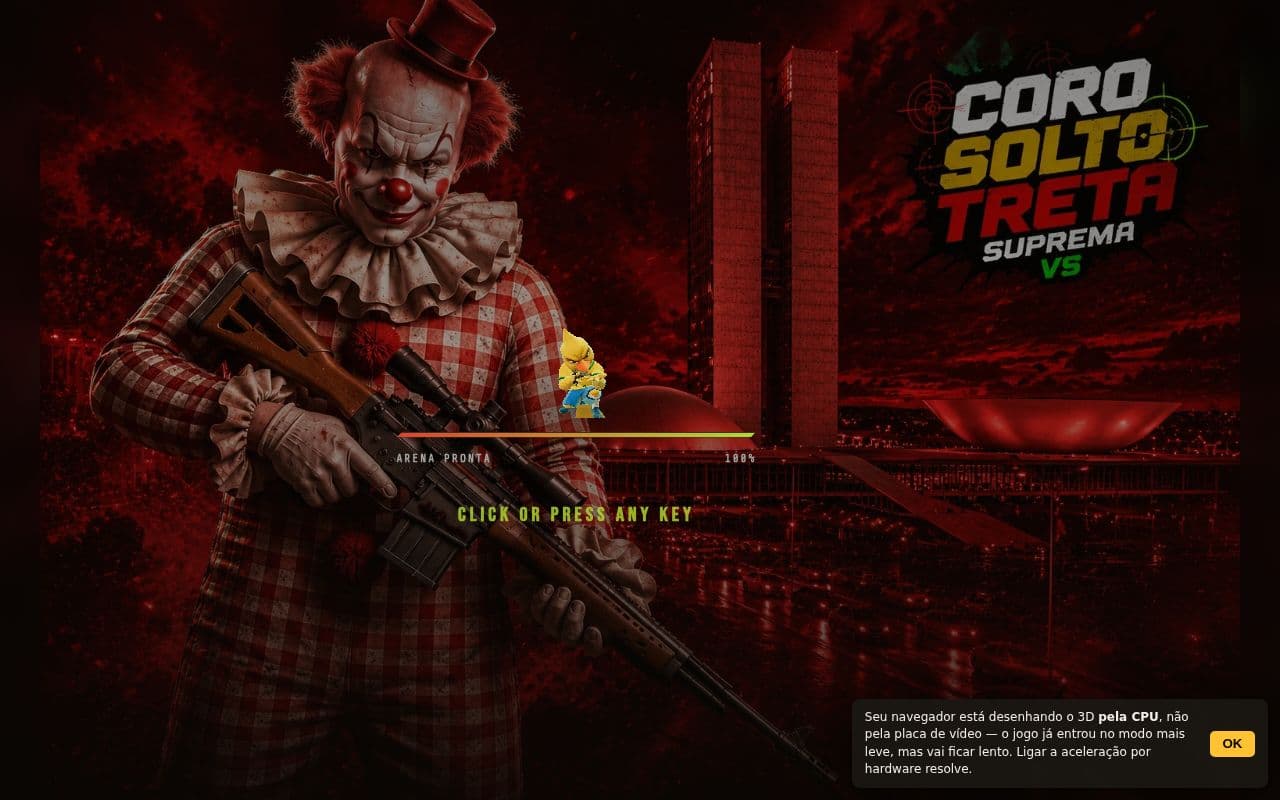 Screenshot of CORO SOLTO: Treta Suprema