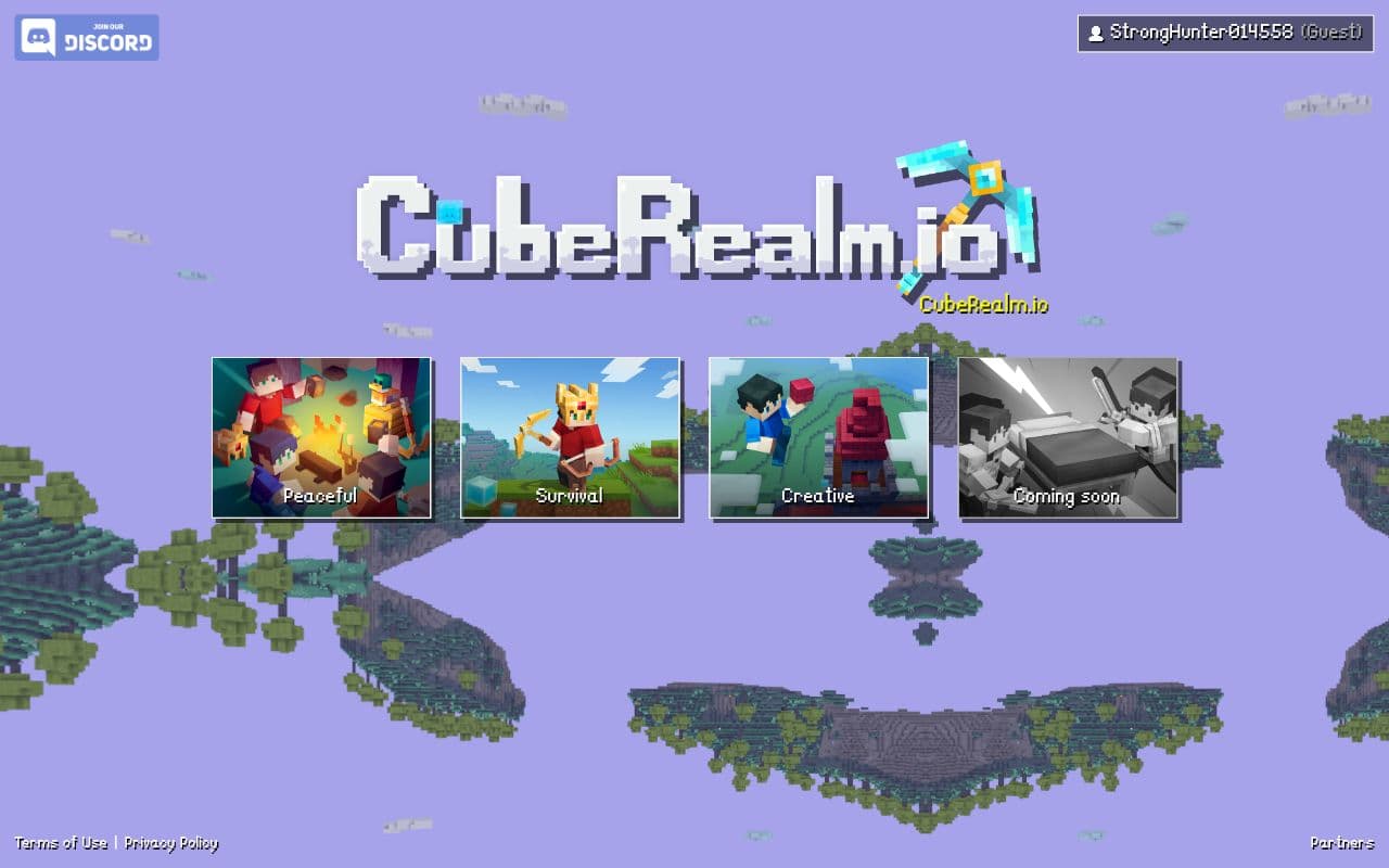Screenshot of CubeRealm