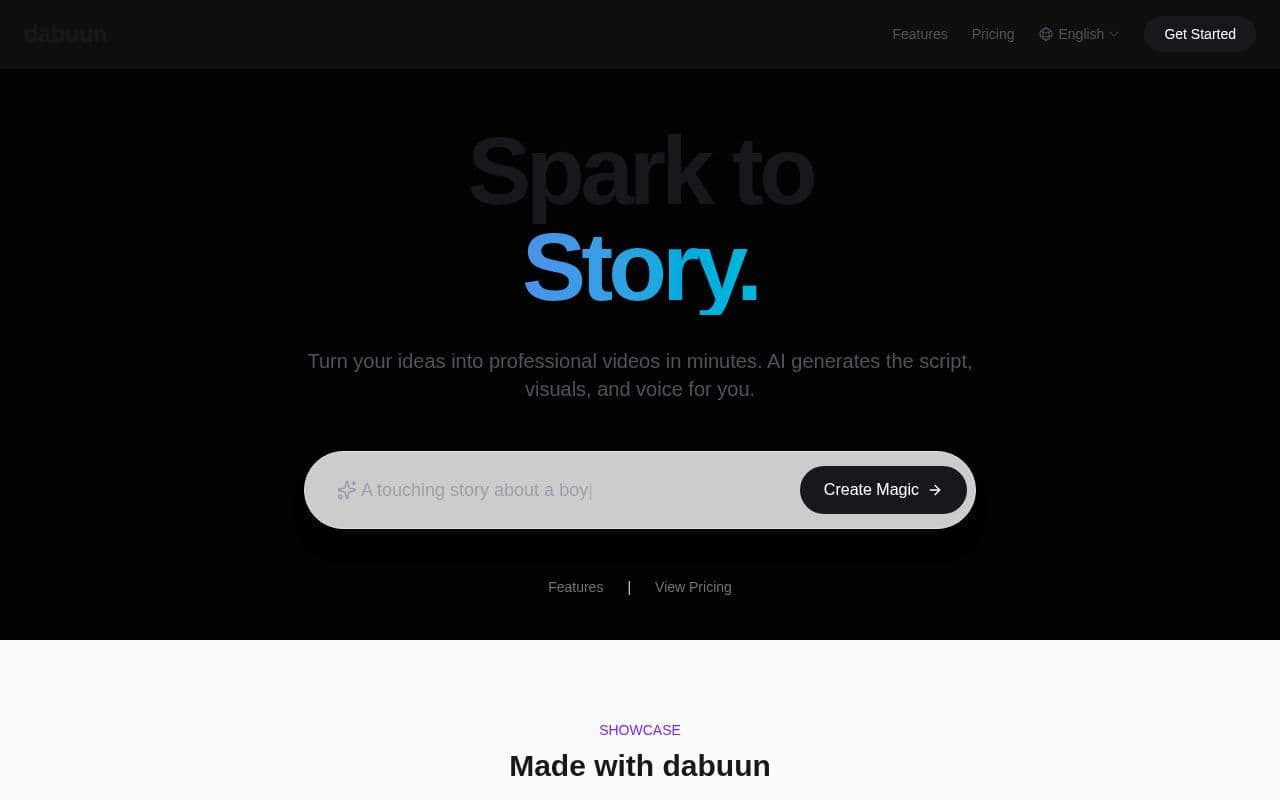 Screenshot of dabuun