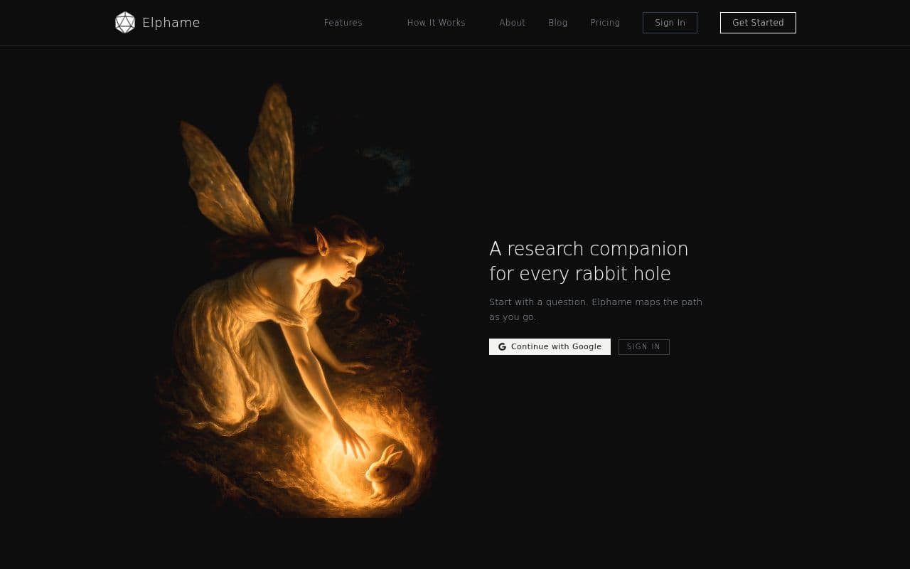 Screenshot of Elphame