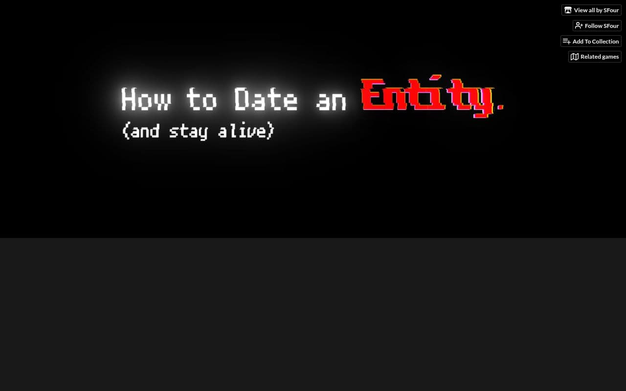 Screenshot of How to Date an Entity