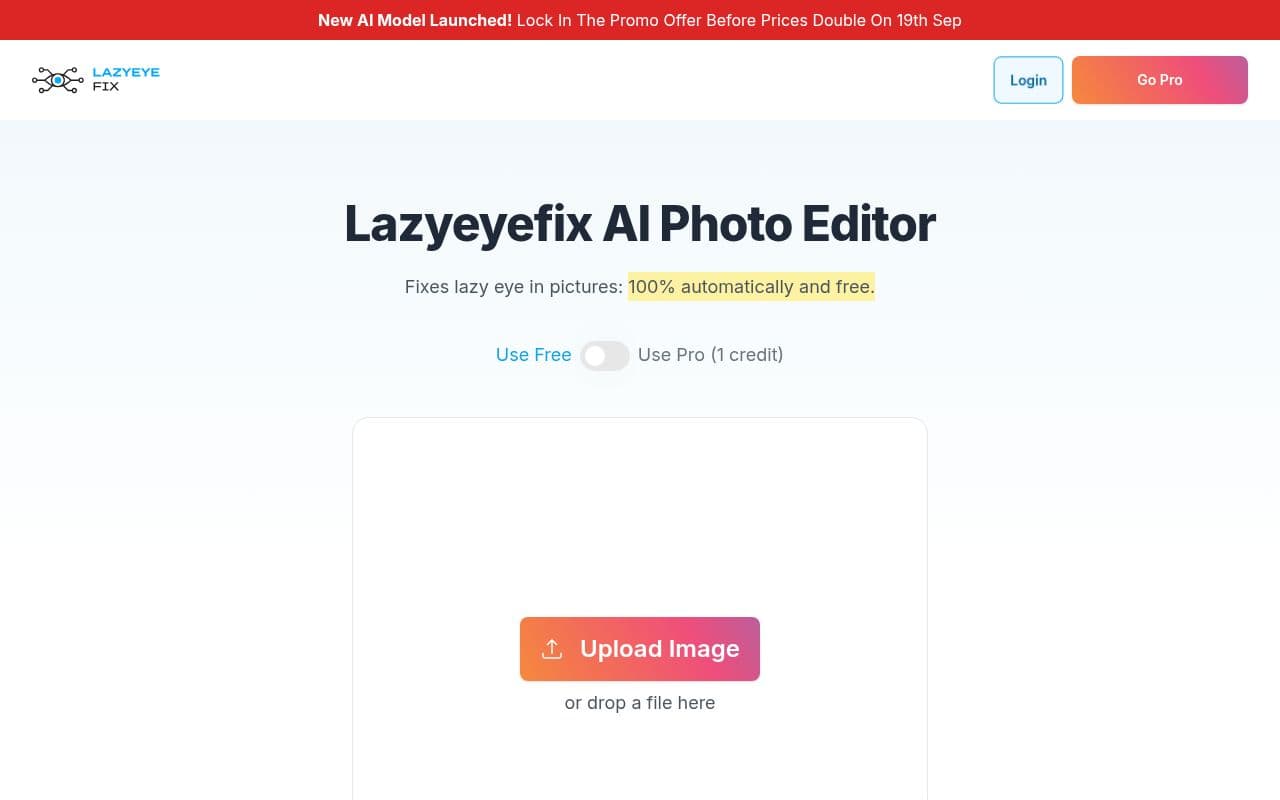 Screenshot of Lazyeyefix