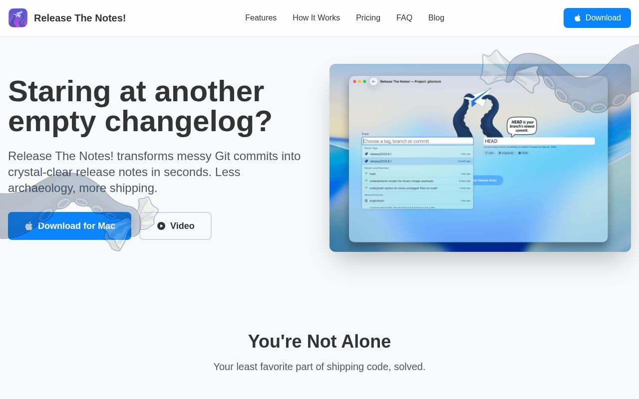 Screenshot of Release The Notes