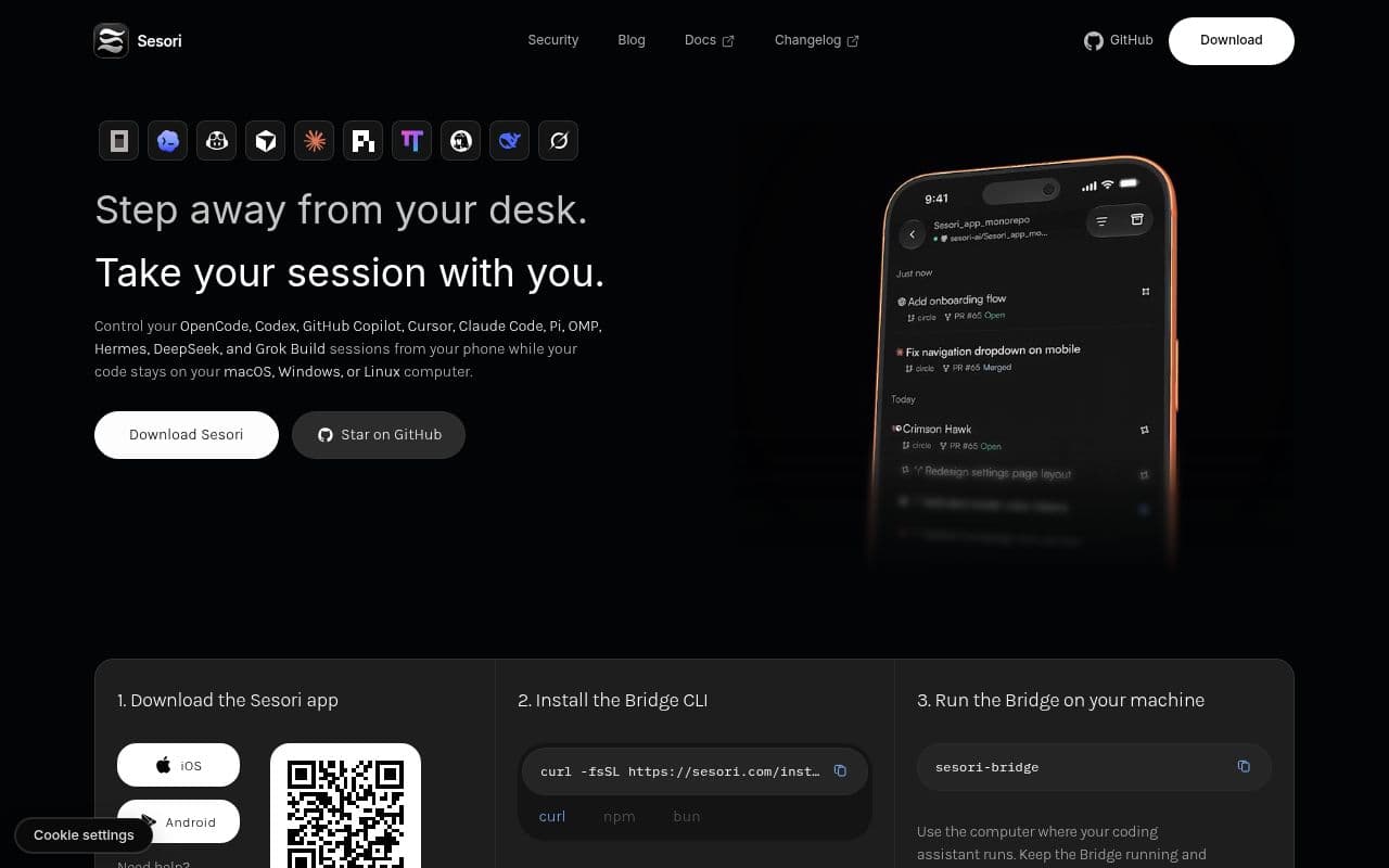 Screenshot of Sesori