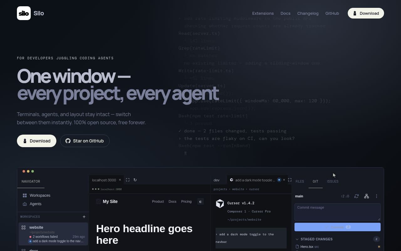 Screenshot of Silo