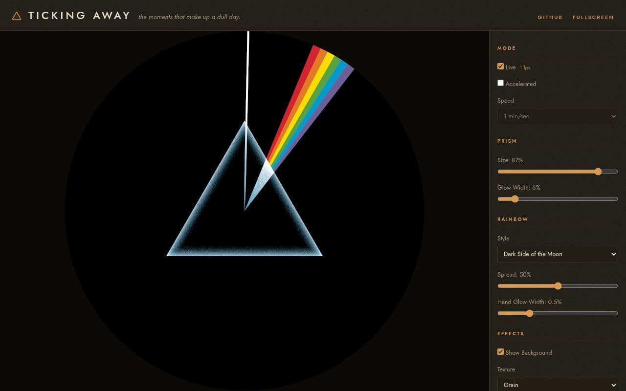 Screenshot of Ticking Away