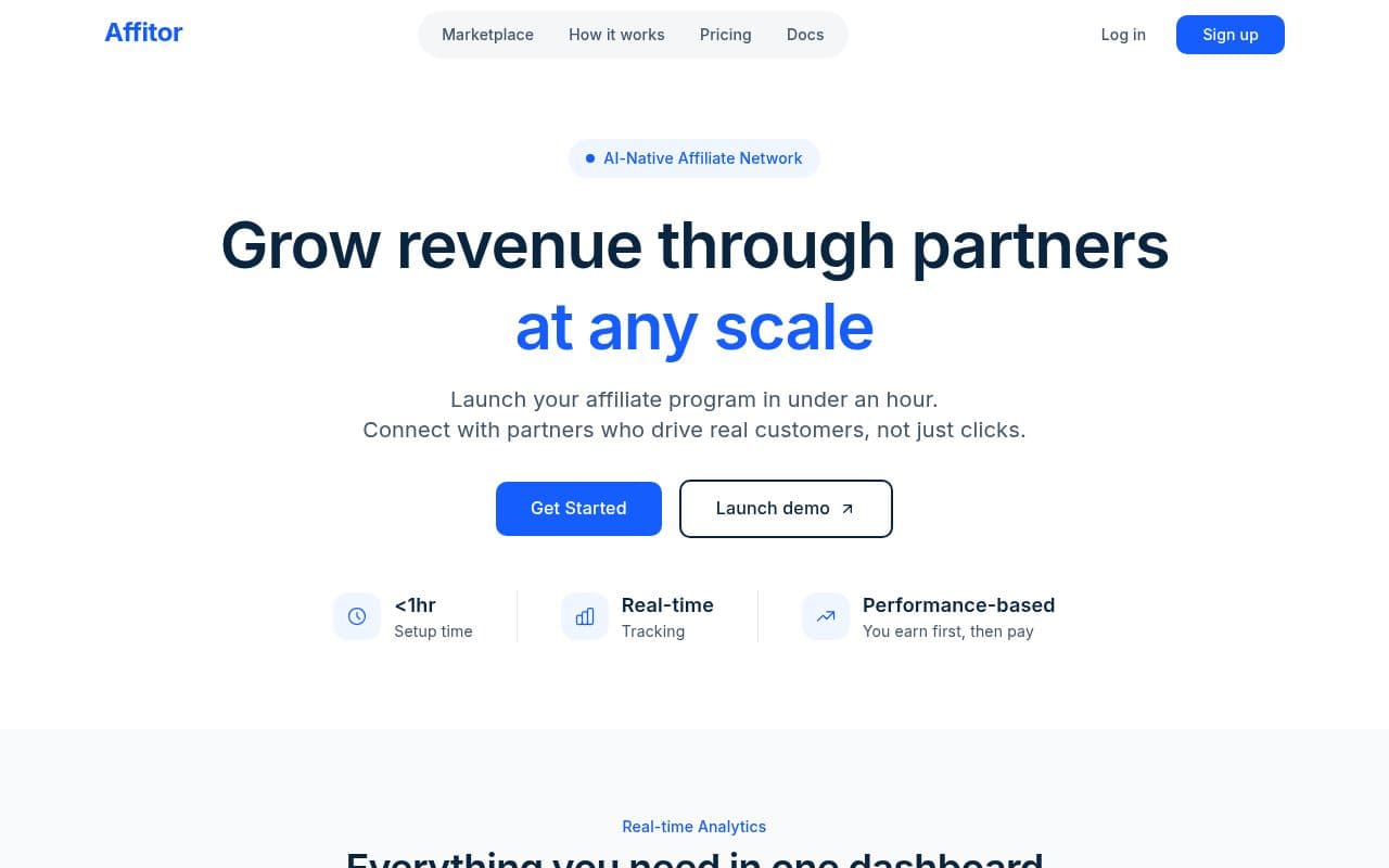 Screenshot of Affitor