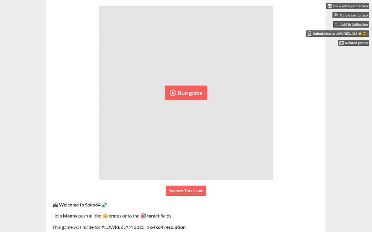 Screenshot of Soko64